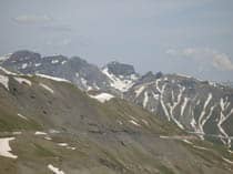 montagnes autour de la Bonette