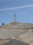 Arriv�e au Mont Ventoux