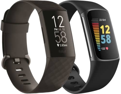 Fitbit Charge 4 et 5 compars