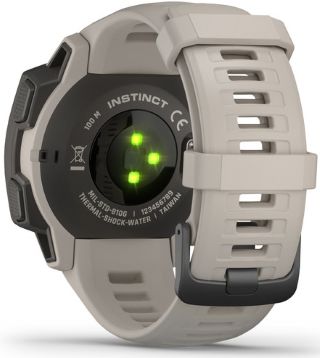 optical heart rate sensor on the wrist