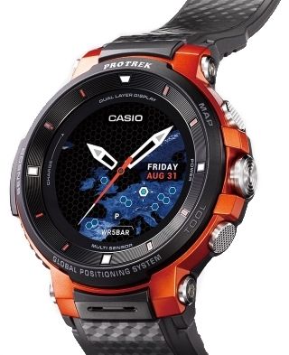 Casio F30 watch orange