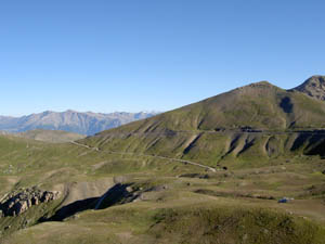 Photo de la Bonette - vue du sommet depuis la montée côté Jausiers