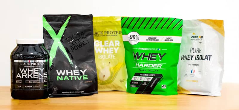 Comparatif des meilleures whey