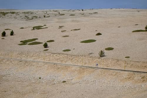 Paysage dsertique Ventoux