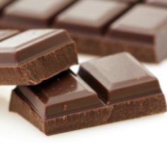 carrés de chocolat riches en magnésium