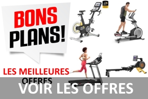 Meilleures offres Tapis de course, rameurs, vélos de spinning, vélos elliptiques, home-trainer pas cher Soldes