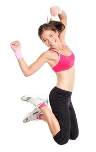 femme sportive en forme et motiv�e gr�ce aux conseils de Sport Passion