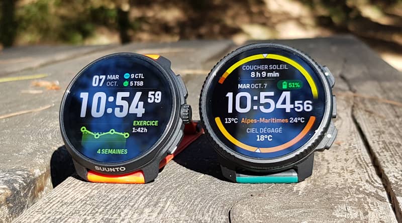 Suunto Vertical 2 et Race 2 compares