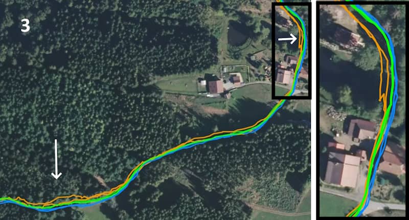 Test comparatif GPS