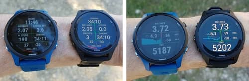 Ecran AMOLED vs transflectif à l'ombre