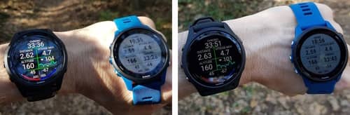 Ecran AMOLED vs transflectif à l'ombre