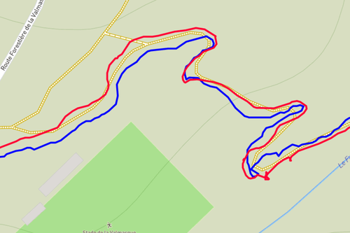 Test du GPS en forêt