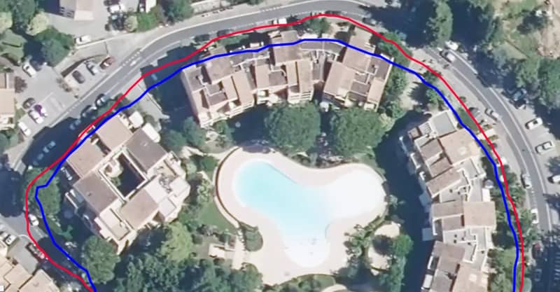 Test du GPS en ville