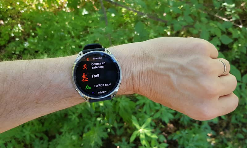 Montre sur poignet