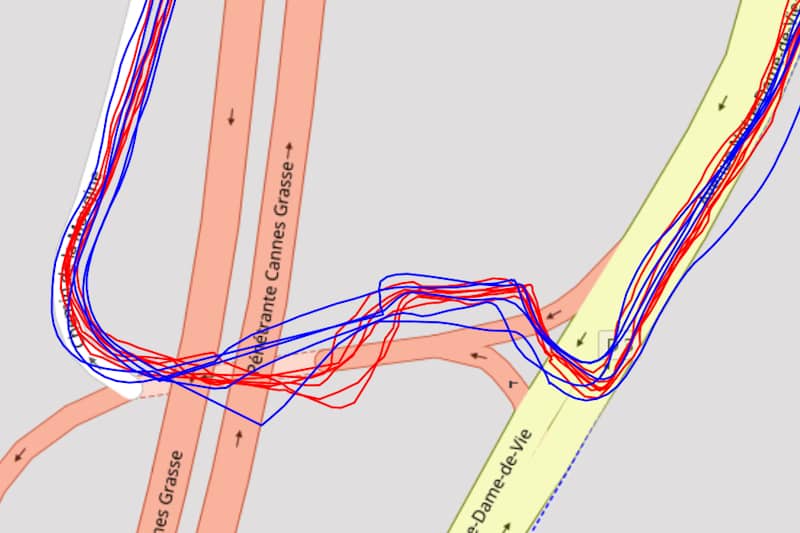 Test GPS en milieu mixte