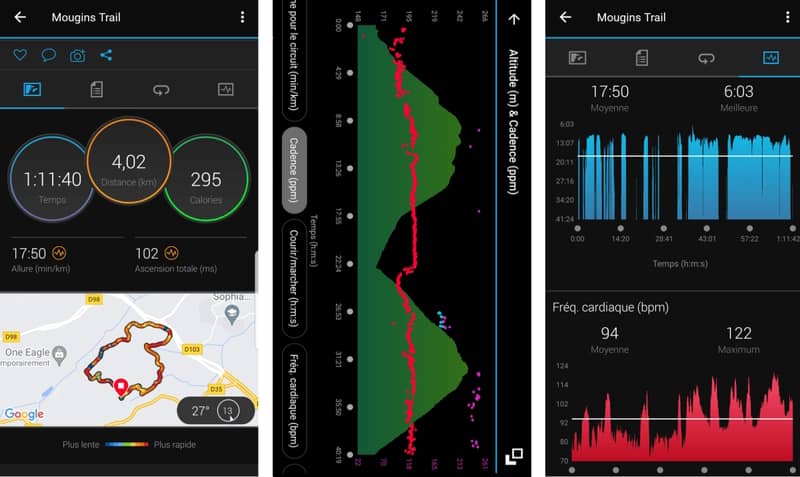 Application Garmin Connect