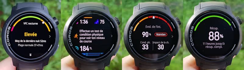 Fonctions sportives COROS