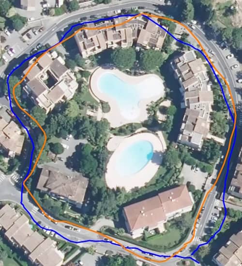 Comparaison PACE 3 vs Forerunner 255, mode GPS seul