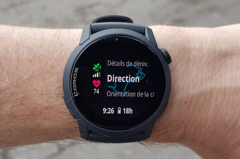 direction de la navigation