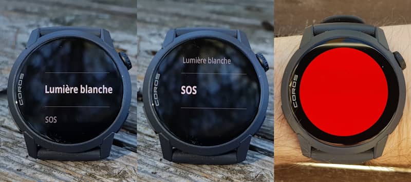 Lampe de poche, modes