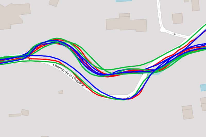 Test du GPS en milieu mixte