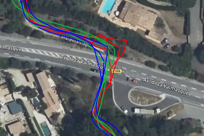 Test du GPS en milieu mixte