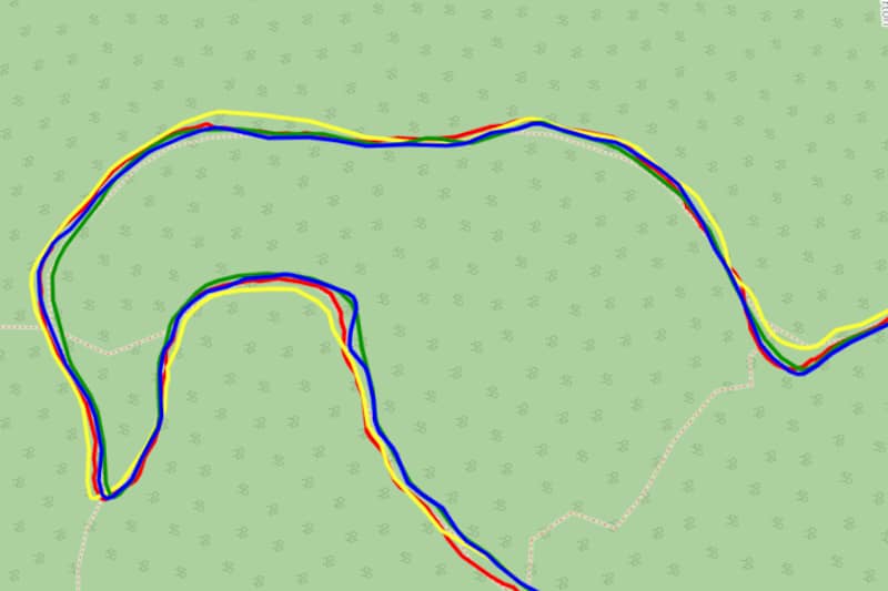 Test du GPS en milieu mixte