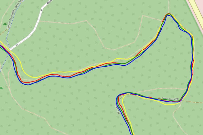 Test du GPS en milieu mixte