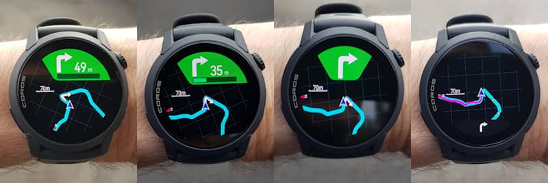 Guidage turn by turn