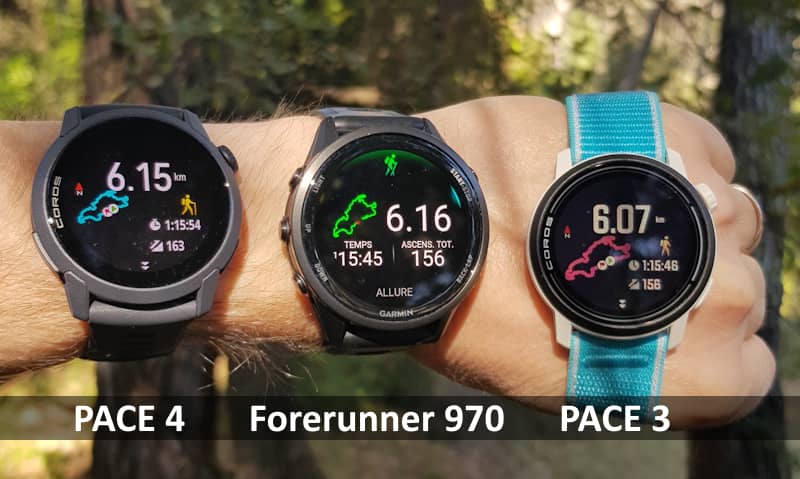 Test comparative du GPS