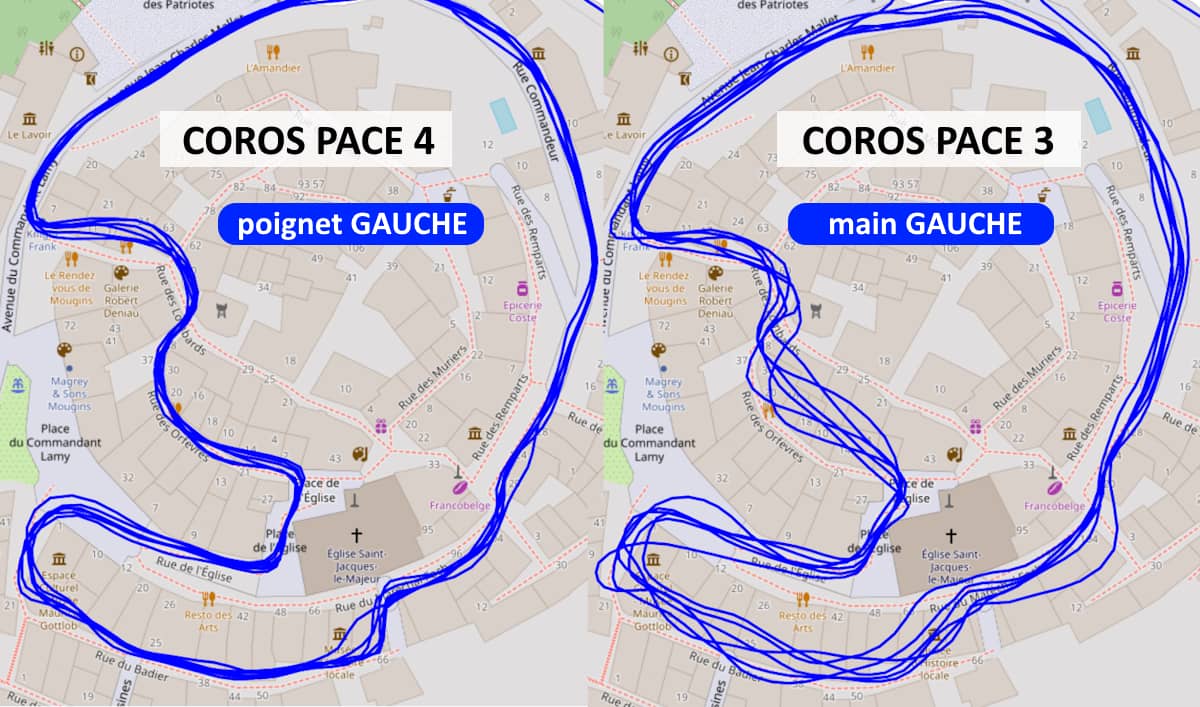 Test GPS Pace 4 vs Pace 3