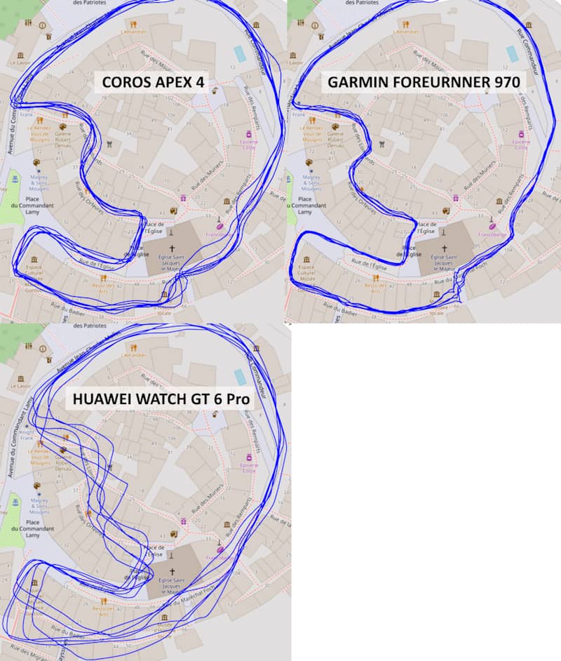 Apex 4 vs Forerunner 970 vs Huawei GT6 Pro