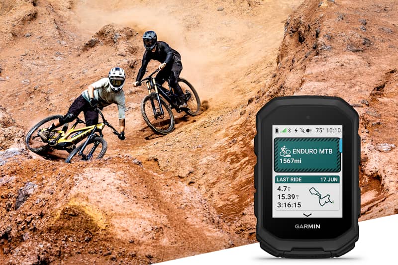 Descente VTT et compteur Edge MTB