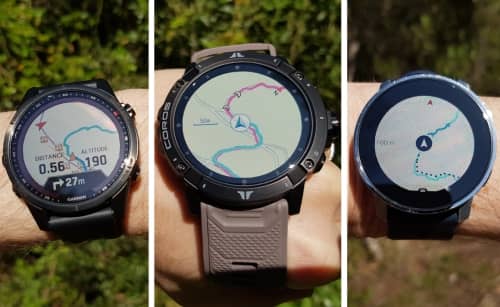 Suivi d'itinéraire Suivi d'itinéraire sur Fenix 7 et Vertix2