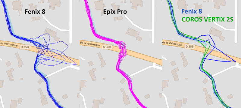 Test du GPS dans un tunnel