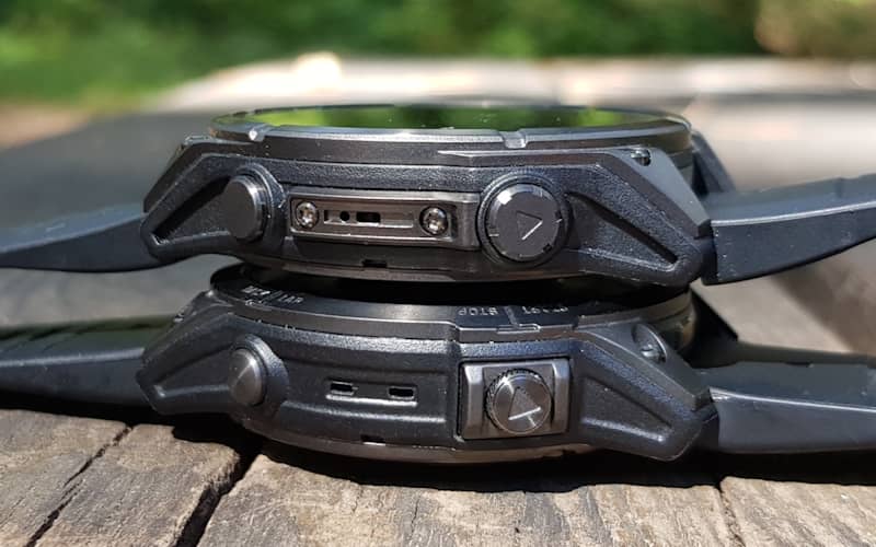 Boutons Fenix 7 vs Fenix 8