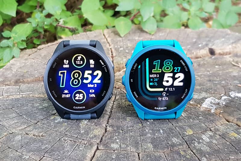 Garmin Forerunner 165 et 170
