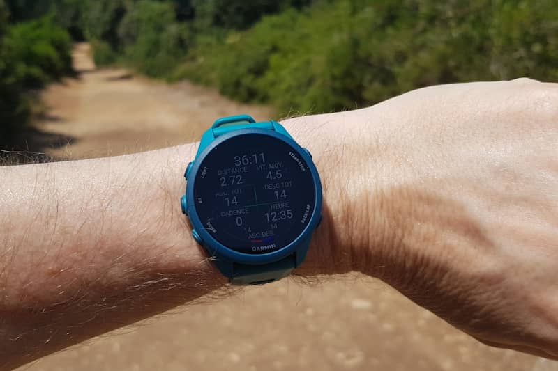 Forerunner 170 au soleil