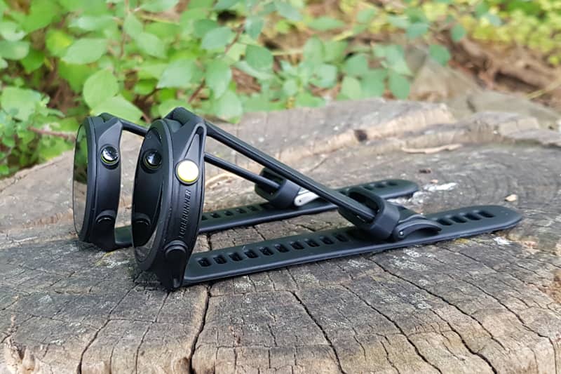Comparatif Garmin 55 et 70, les boutons