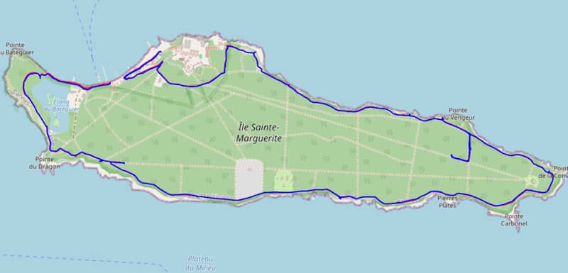 Test GPS en forêt