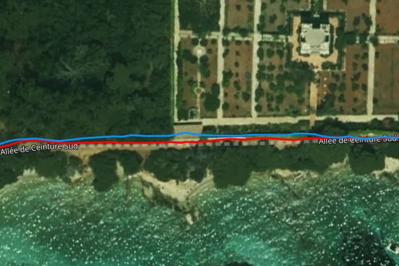 Test GPS en forêt