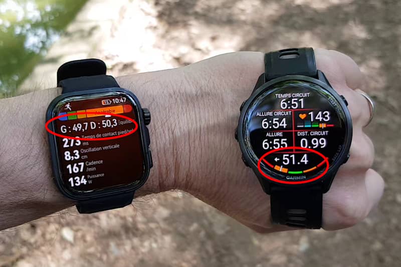 Dynamiques vs Garmin