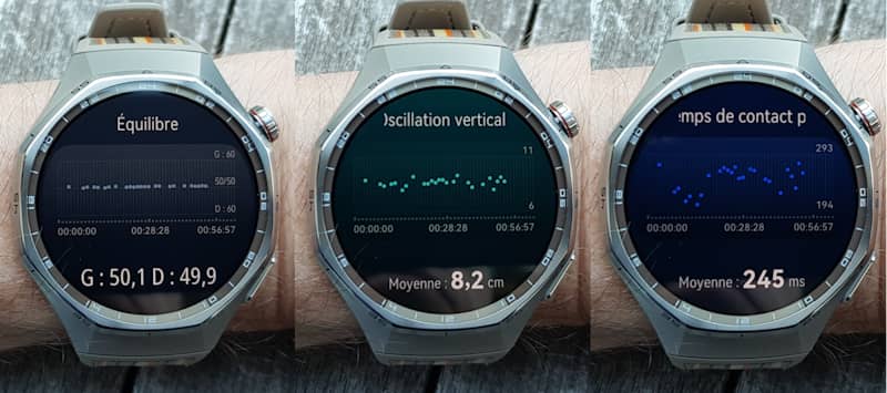 Ecrans dyncamiques de course