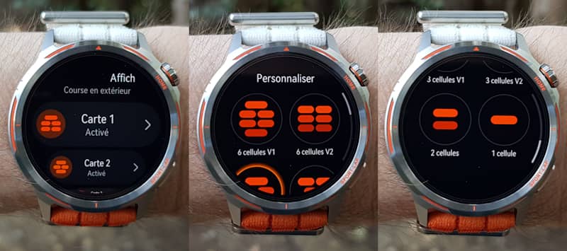 Param�trage �crans sport