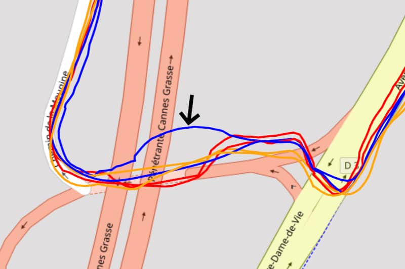 Test GPS en milieu mixte