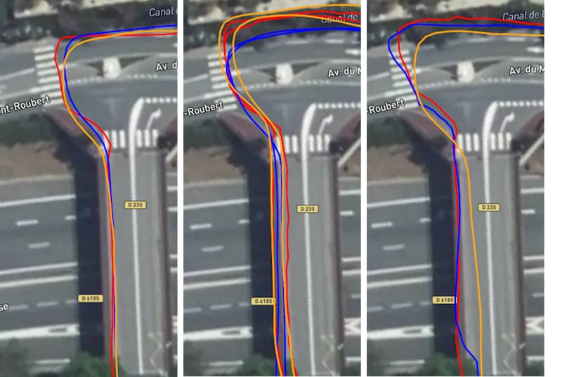 Test GPS en milieu mixte