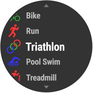écran triathlon
