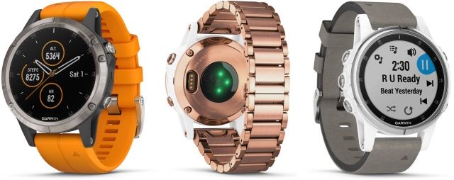 Selection of 3 beautiful Fenix 5 Plus watches
