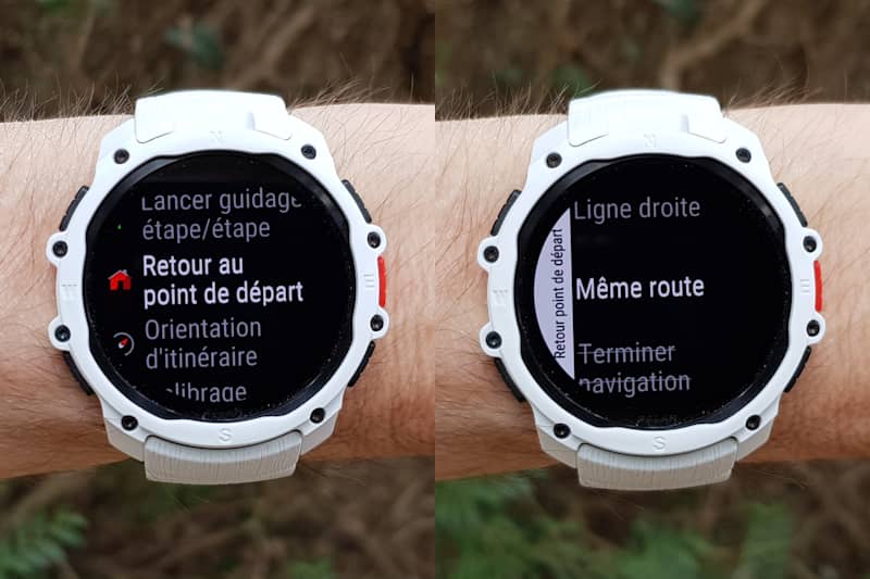 Retour au départ