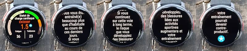 Ecrans Training Load Pro